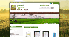 Desktop Screenshot of commercial.naturalorganicwarehouse.com
