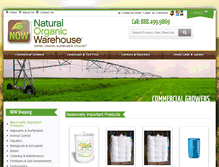 Tablet Screenshot of commercial.naturalorganicwarehouse.com